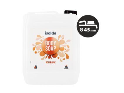ISOLDA Red orange body soap