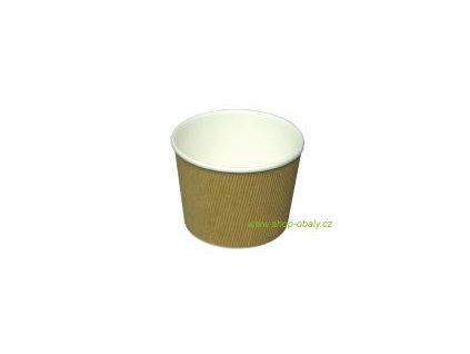 995 miska papirovana polevku 500ml 110mm wrap natural hnedy