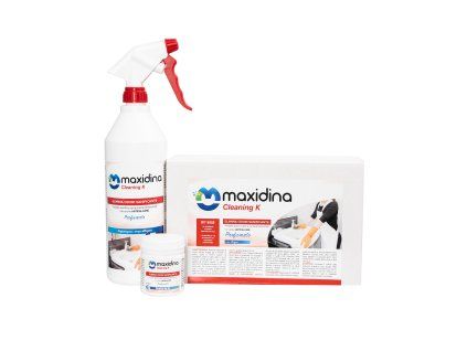 Maxidina Cleaning K kit (1x aplikační lahev + 10x sáček 5g) M23001