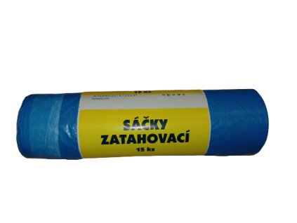Sacky na odpad zatahovaci 70l bal. 15 ks svetuklidu