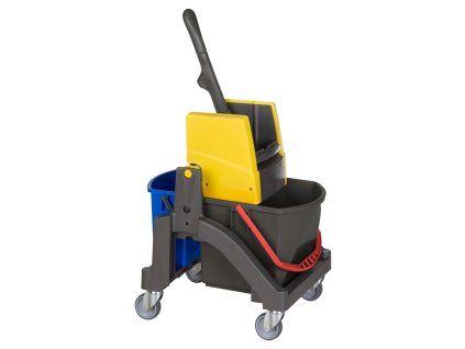 Úklidový vozík AQUVA 1 x 17L + 1 x 6L VERMOP 0349