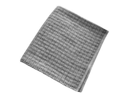 Hadr myci svetle sedy tkany 60x50cm