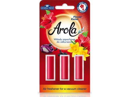 General Fresh Arola vůně do vysavače Flower (vůně květů) 3ks