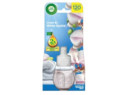 AIR WICK electric napln Pradlo a bila orchidej 19ml
