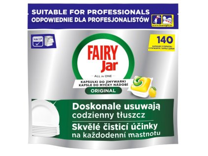 Jar Professional kapsle do mycek All in One Lemon 140ks