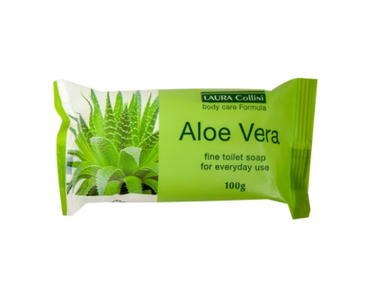 Toaletni pevne mydlo s aloe vera Laura Colini