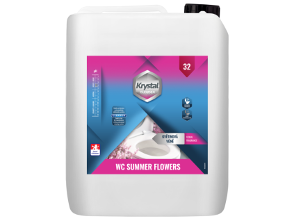 KRYSTAL CLEADER 32 WC summer flower 5l růžový