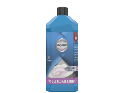 KRYSTAL CLEADER 38 WC gel floral fantasy 750 ml