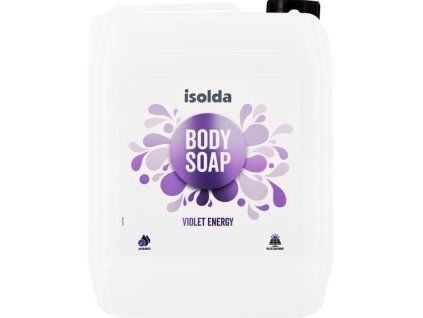 ISOLDA Violet energy body soap tekute mydlo 5 l