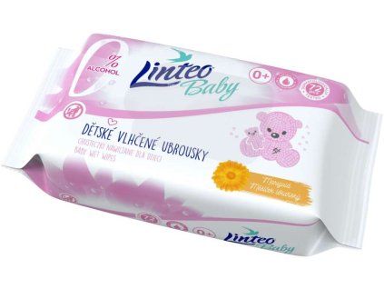 vlhcene ubrousky linteo 72 ks
