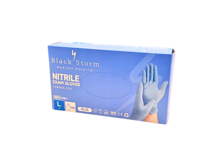 nitril vel. L black storm modre (2)