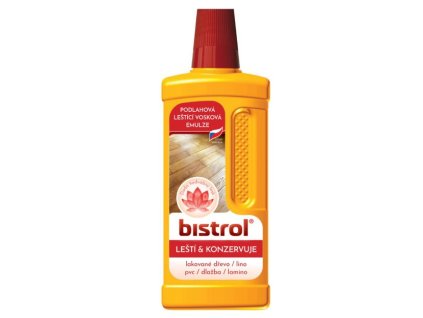 Bistrol samolestici voskova emulze cerveny 500ml