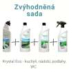 Sada 4x Krystal eco - koupelna, nádobí, podlahy, WC