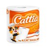 Kuchyňské utěrky Cattia 2-vr., 60 m extra bílá oranžové