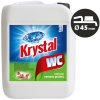 KRYSTAL WC kyselý na keramiku s ochranou, zelený 5l